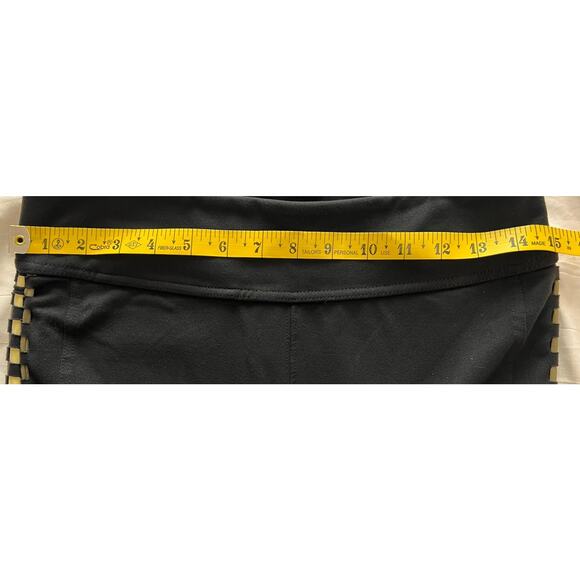 Free People Movement Vision Leggings Women’s Medium Black Bohemian Hippie Yoga - Picture 5 of 9